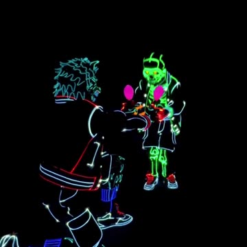 Tere Bin Nahi Lagda Dil Mera Dholna | Ustad Nusrat Fateh Ali Khan | Remix | Neon dance visuals