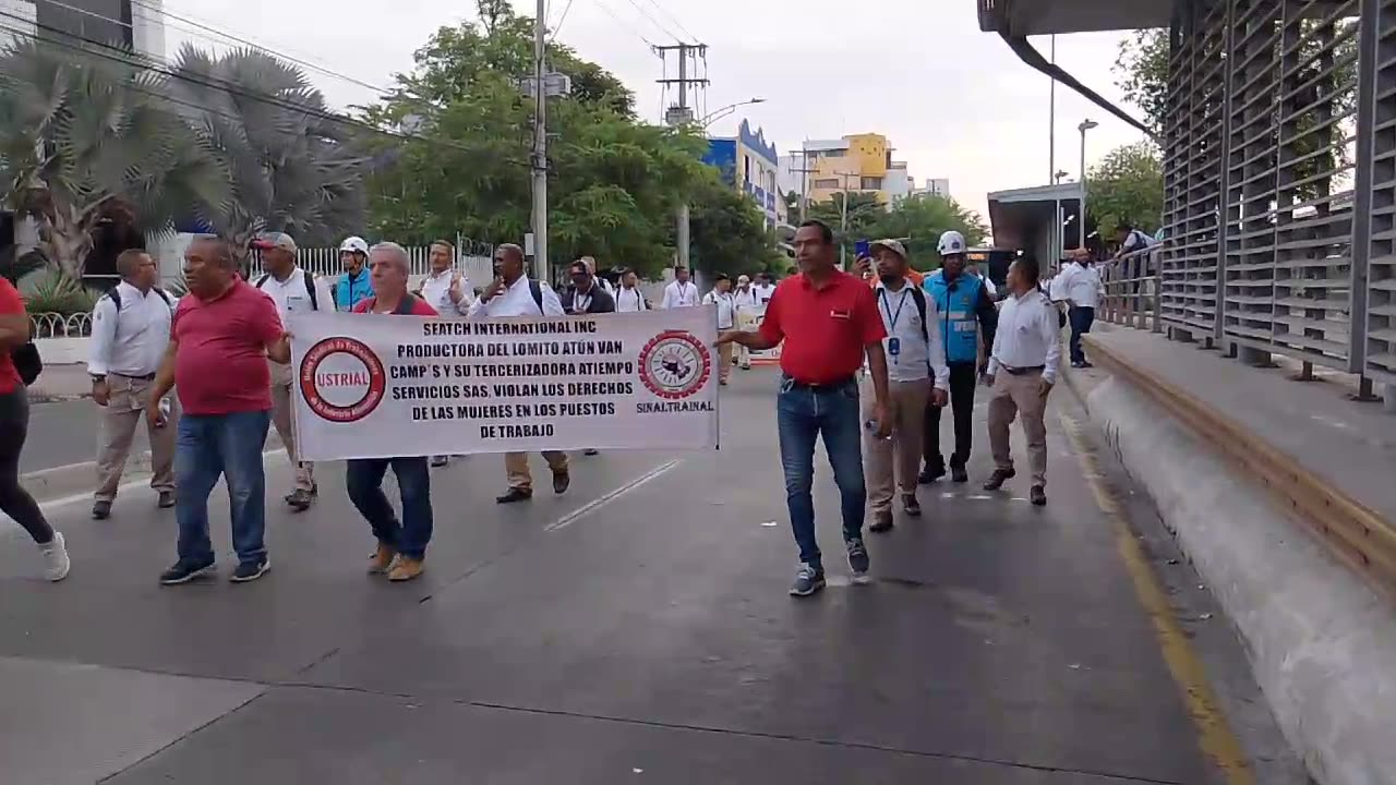 Protesta Transcaribe