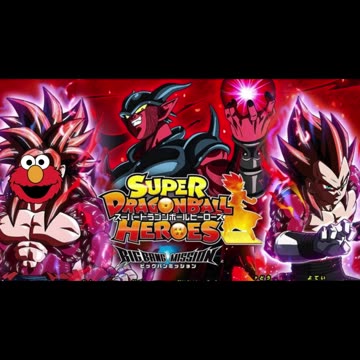 [Elmo sings/AI Cover] Super Dragon Ball Heroes: Big Bang Mission Opening/Theme