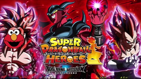 [Elmo sings/AI Cover] Super Dragon Ball Heroes: Big Bang Mission Opening/Theme