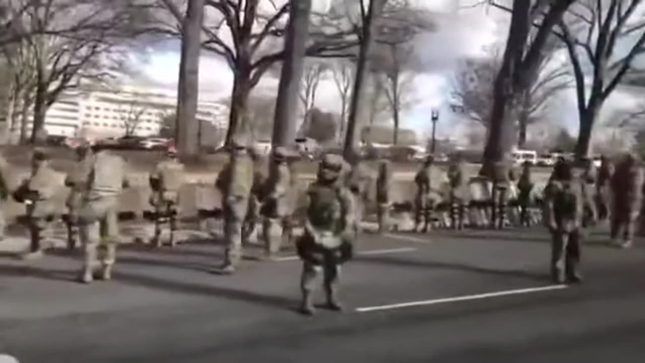 2021 Inaugration ... NATIONAL GUARD UNITS TURN BACK ON BIDEN MOTORCADE ??