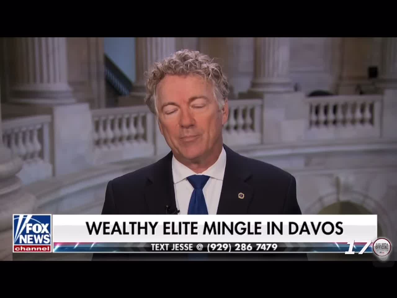 Rand Paul says the New World Order is no longer a conspiracy theory.