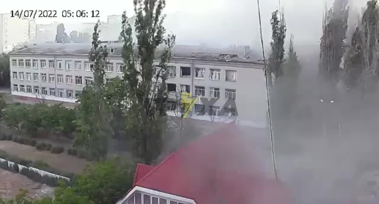 Demilitarization this morning at 5:05 am : Russian cruise missiles hit Ukrainian soldiers base