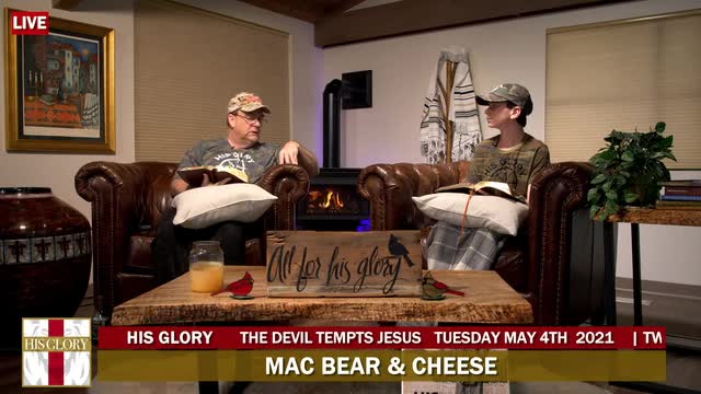 Mac Bear & Cheese: Matthew 4, The Devil Tempts Jesus