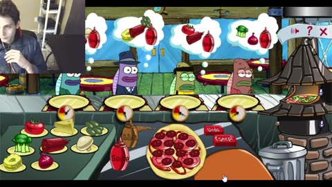 Failed Attempt #78 To Complete Level 3 In The SpongeBob SquarePants Pizza Perfect Video Game