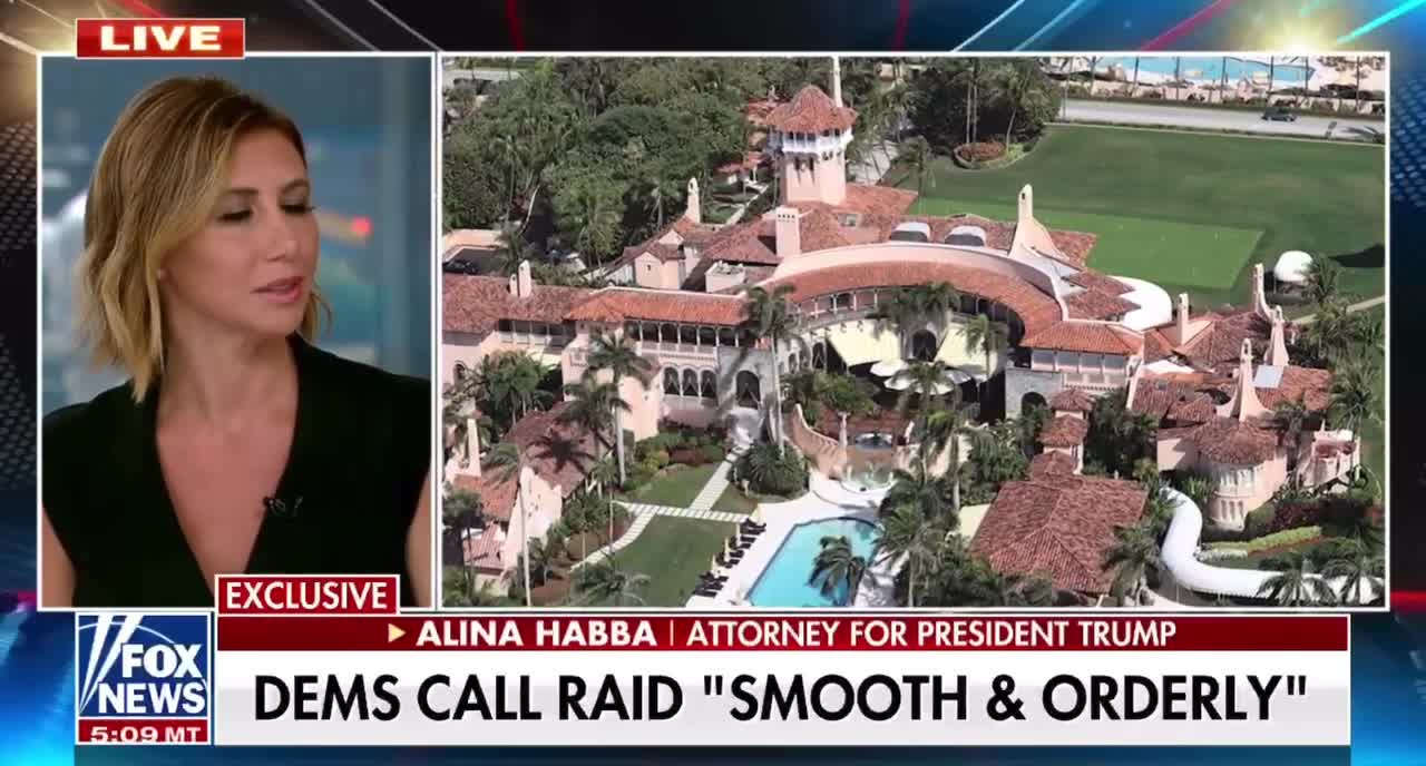 President Trump’s attorney Alina Habba discusses the FBI raid at Mar-a-Lago: