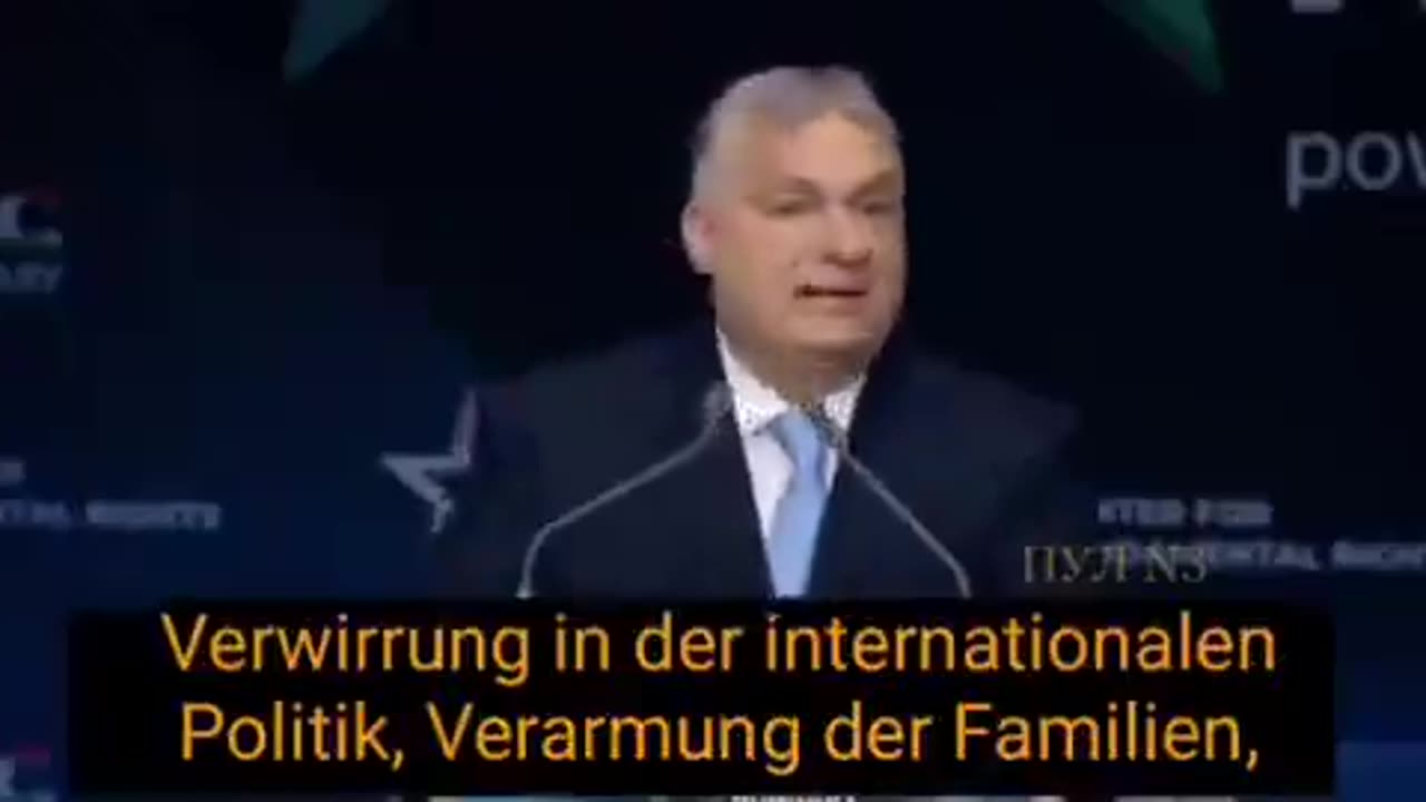 EU-Ratspräsident Victor Orbán verkündet das Ende des Great Reset!