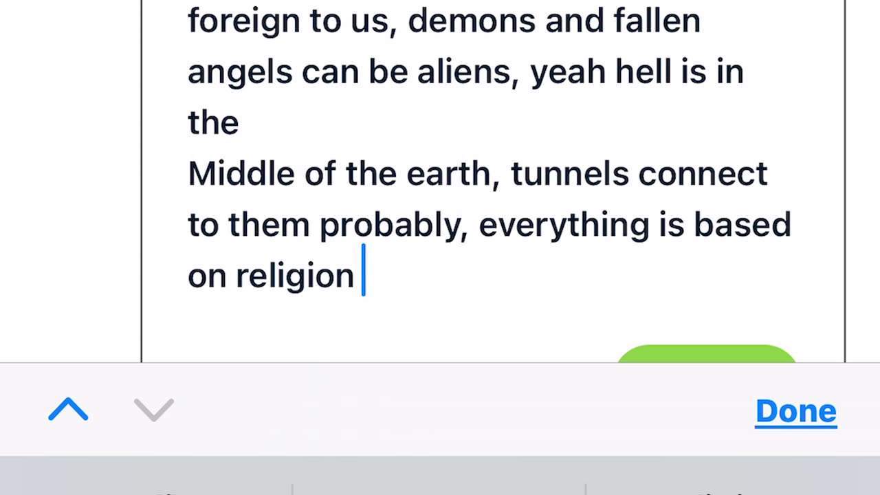 Aliens/lizard people/reptilians/demons/fallen angels all same category