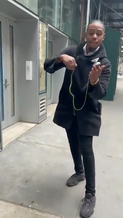 When you do magic on the street