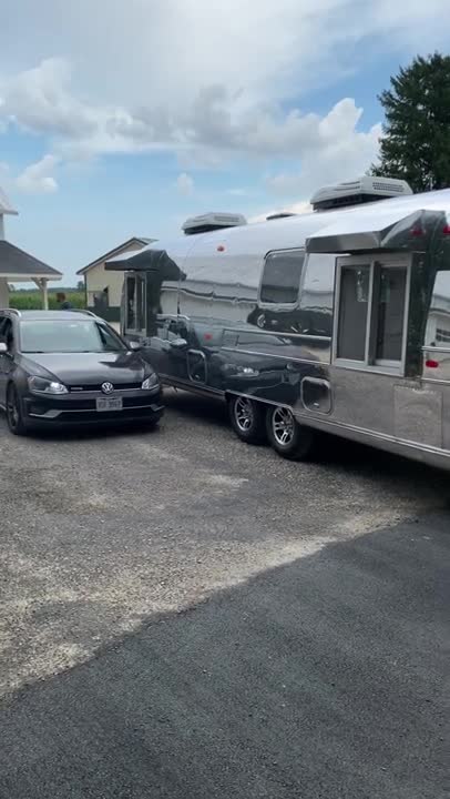 Drive Up Airstream Food Trailer