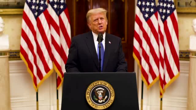 'The best is yet to come' -Trump in farewell address