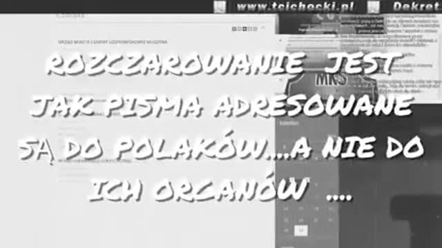 Urzędnicy o tymczasowej narodowości albo innej odezwa do Narodu Polskiego nie dla urzędników.