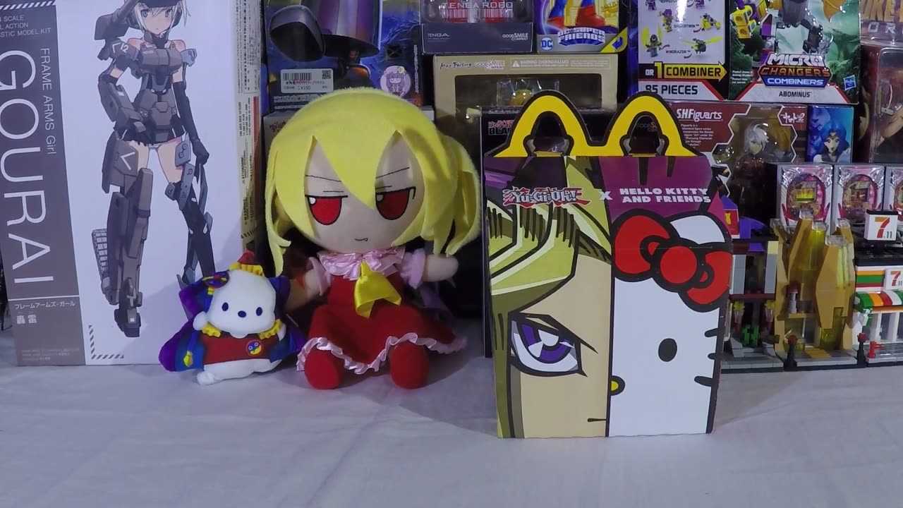 McDonalds Hello Kitty x Yu-Gi-Oh! crossover Happy Meal