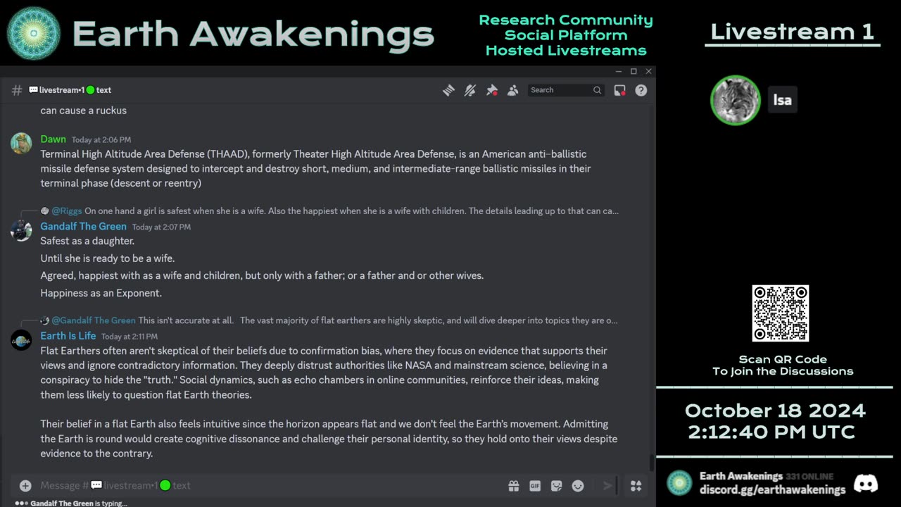 Earth Awakenings - Livestream 1 - #1934