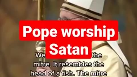 Pope warships SATAN