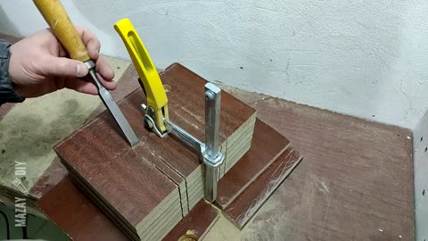 DIY Hardware Storage from scrap materials