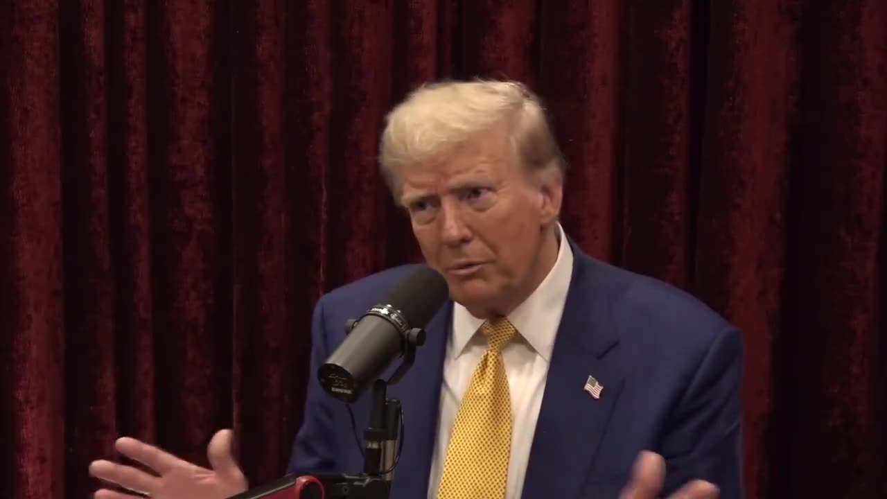 Good conversation. President Trump and Joe Rogan.