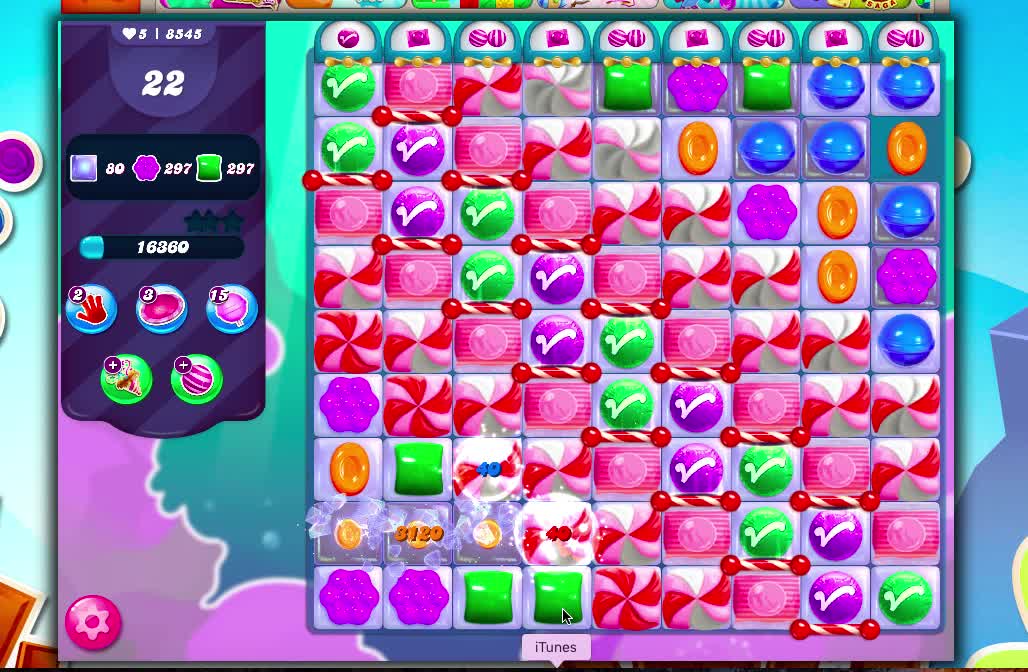 Candy Crush Level 8545 (No Boosters)