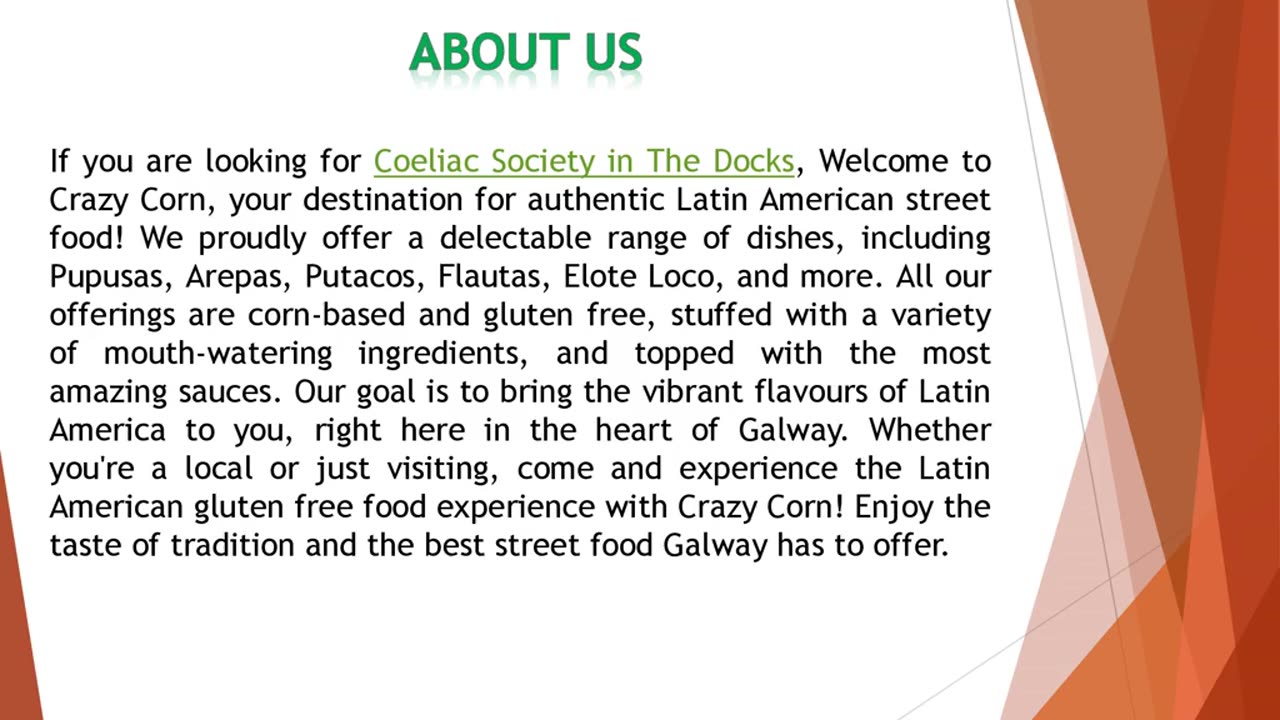 If you are looking for Coeliac Society in The Docks