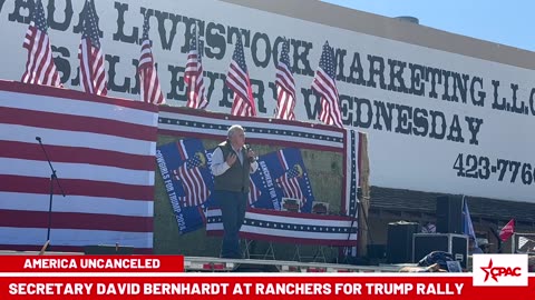 America UnCanceled: Secretary David Bernhardt speaks at Ranchers for Trump Rally in Nevada