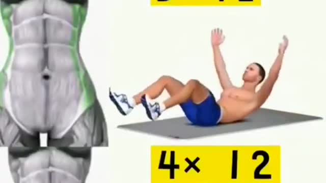 Best Abs Exercises at home 🏡 🏡
