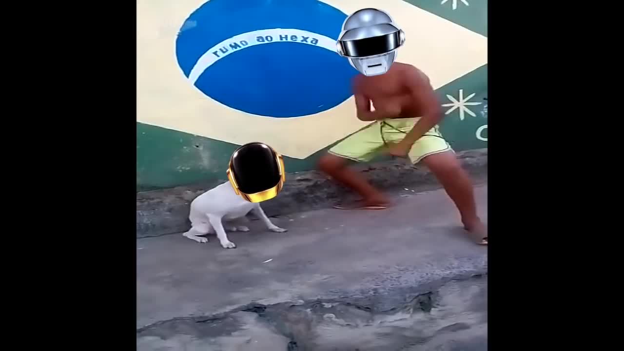 .Harder Better Faster Stronger goes with EVERYTHING_