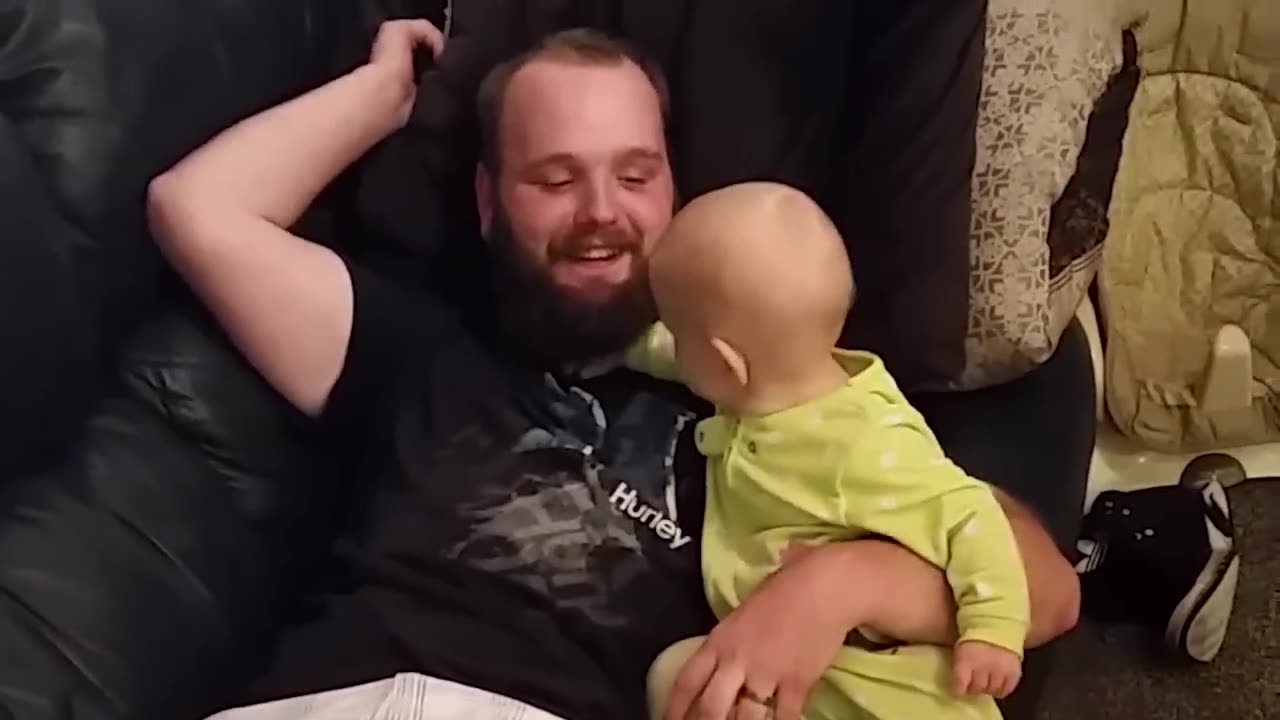 Funny and Sweet Father - Funny Babies