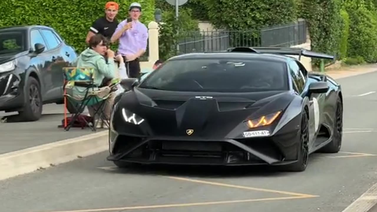 Lamborghini Huracan STO 😈🖤 #lamborghini #huracan #car #supercar #viral #fyp #luxurycars