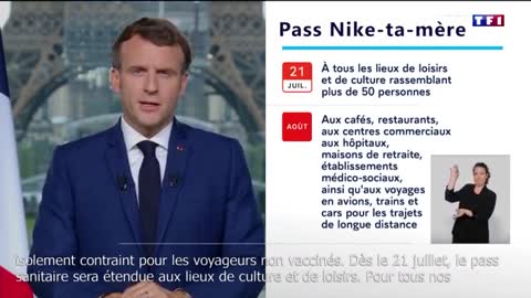 😂 Macron et le Pass Nike-ta-mère 😂