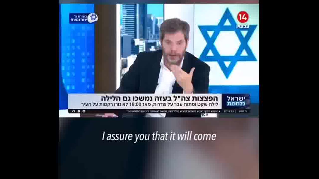Israeli terrorist Promises Massacres in Middle east, USA and entire world.