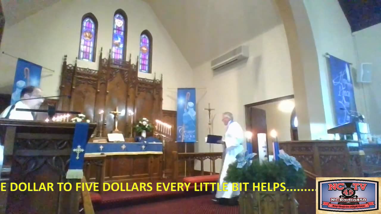 NCTV45 Christ Lutheran Church MATIN SERVICE SUNDAY DEC 15 2024