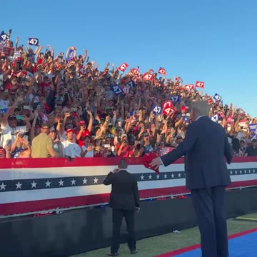 President Donald J. Trump takes Coachella.