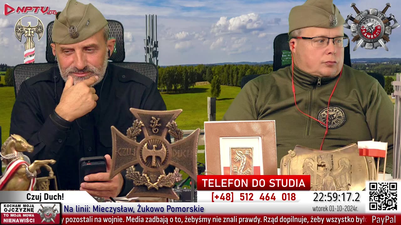 CZUJ DUCH! Wt. 1.10.2024r. W. Olszański, M. Osadowski Rodacy Kamraci NPTV.pl