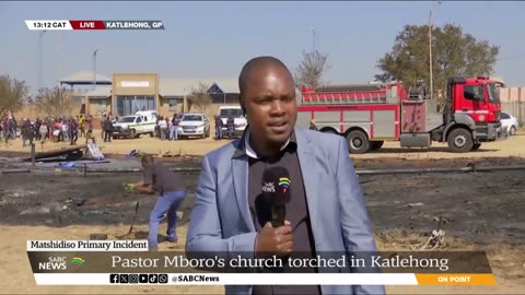 Matshidiso Primary - Learners allegedly torch Pastor Mboro's church after Katlehong school debacle