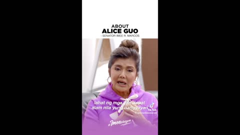 Imee Marcos on TikTok : Senate Should Blame Pagcor And Other Gov't Agencies For POGO