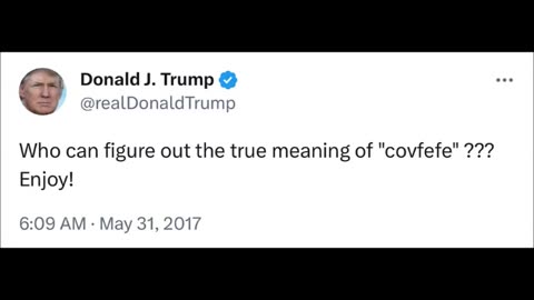 Covfefe ??