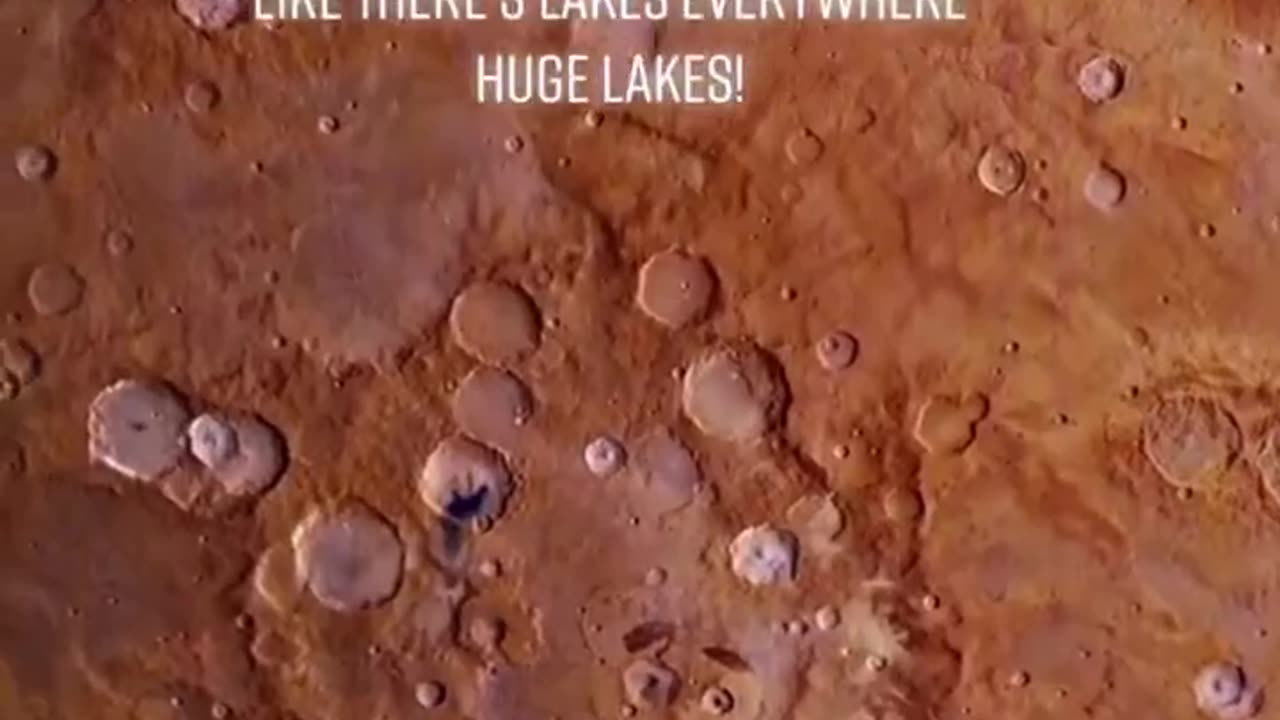 German Space Program reveals many lakes on Mars