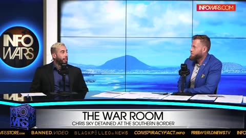 CHRIS SKY IN STUDIO WITH OWEN SHROYER