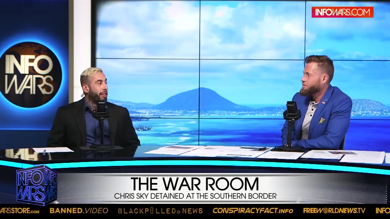 CHRIS SKY IN STUDIO WITH OWEN SHROYER