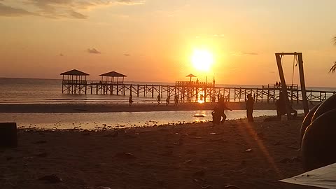 Sunset forr Sulawesi tenggara Indonesia 😍😍