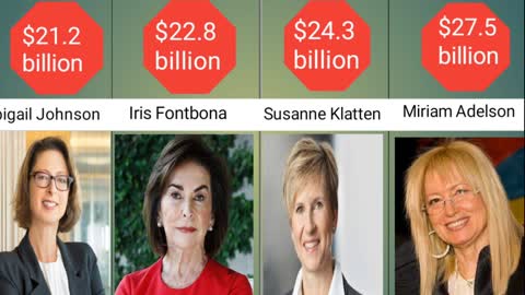 Top 10 richest women's in the world