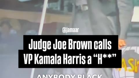 Judge Joe had some choice words about VP Kamala Harris