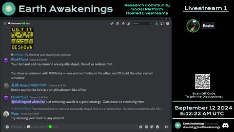 Earth Awakenings - Livestream 1 - #1858