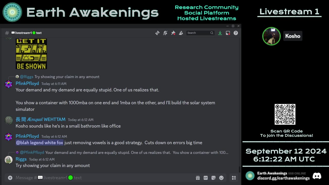 Earth Awakenings - Livestream 1 - #1858