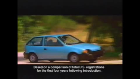 September 18, 1992 - Chevrolet GEO