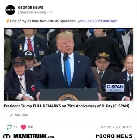 Trump DDay Remarks