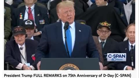 Trump DDay Remarks