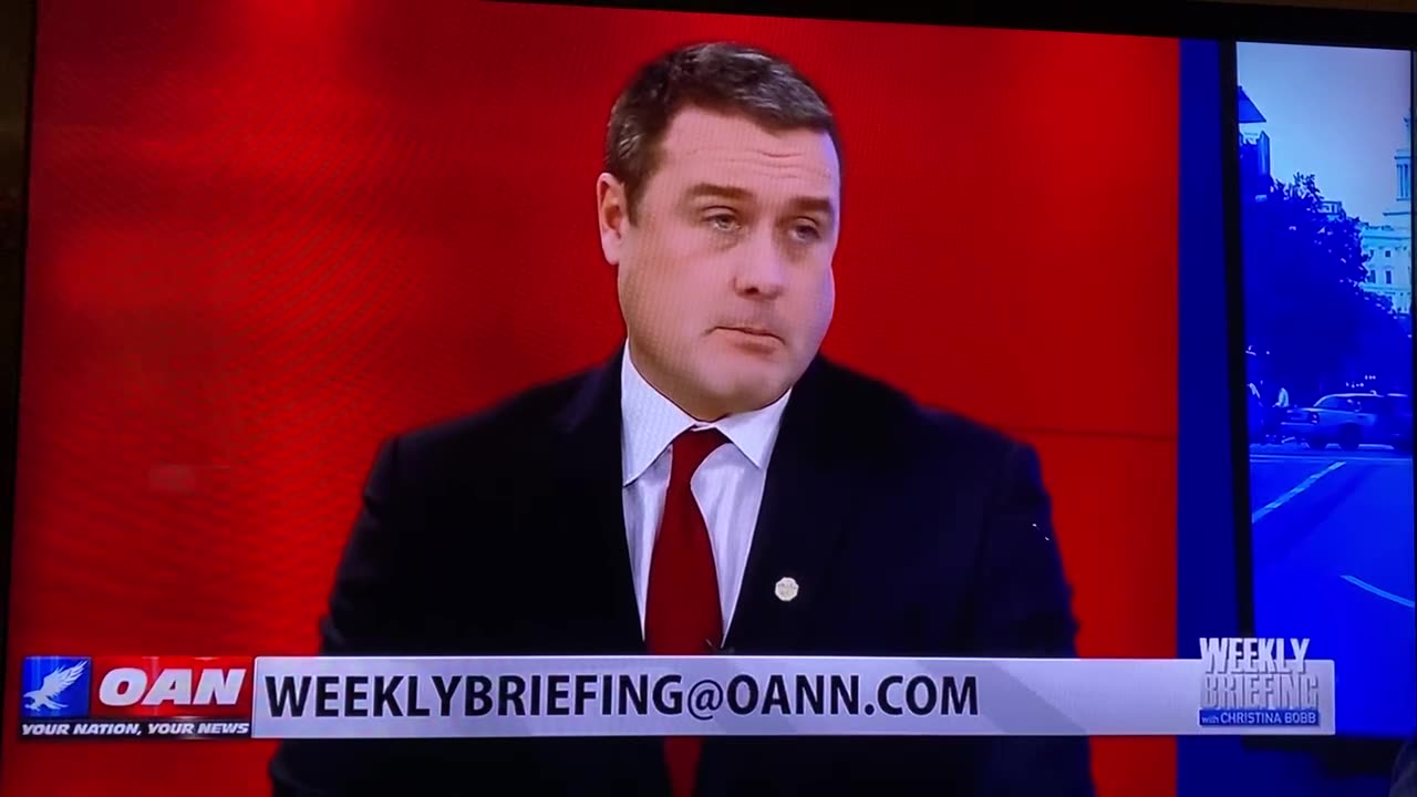 12/20/20 Adam Hardage on OAN Weekly Briefing Christina Bobb about voter fraud and Ruby