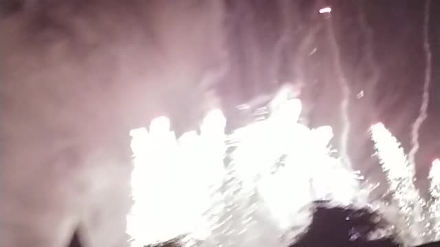 Fireworks at Everland in Korea