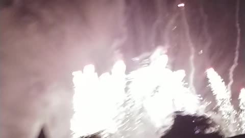 Fireworks at Everland in Korea